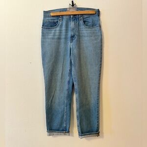 Everlane women’s High Waisted Straight Ankle Jeans Size 27